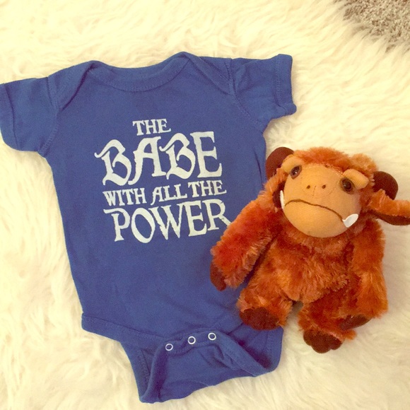 labyrinth baby onesie